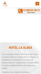 Mobile Screenshot of laaldeahotel.com